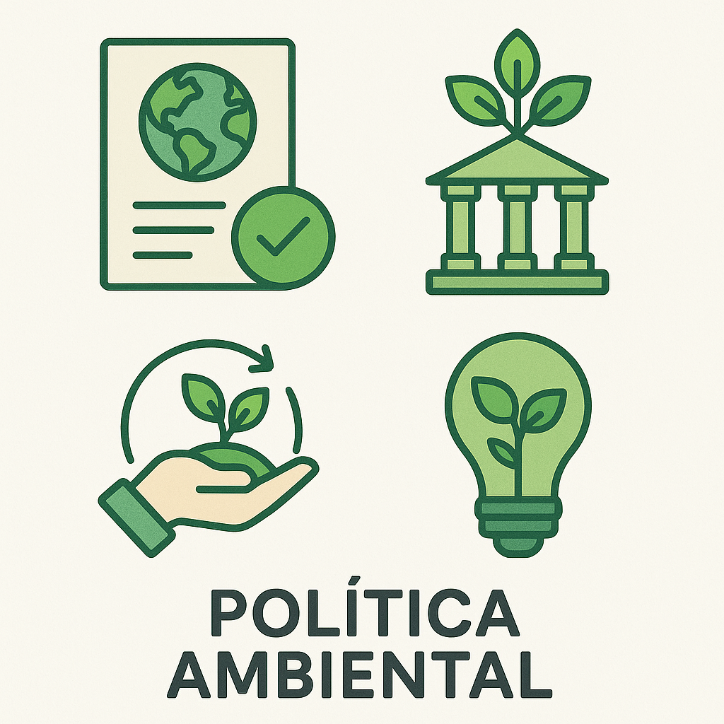 Ícone de política ambiental