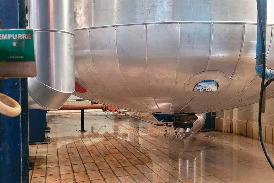 Tanque industrial fabricado ou instalado pela Pilmor